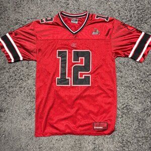 Colosseum Athletics Louisville Cardinals Football Jersey No 12 Size M Red Black